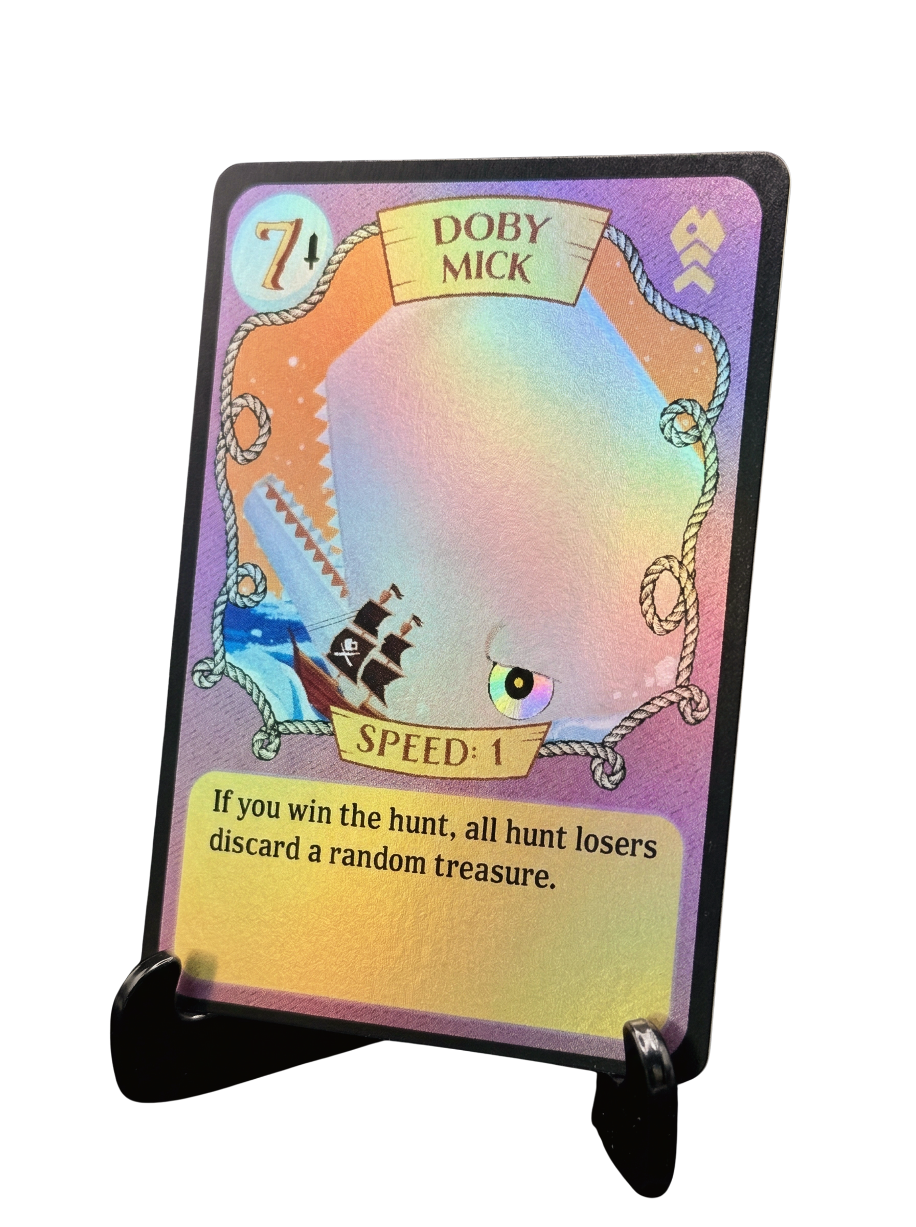 Holographic Doby Card